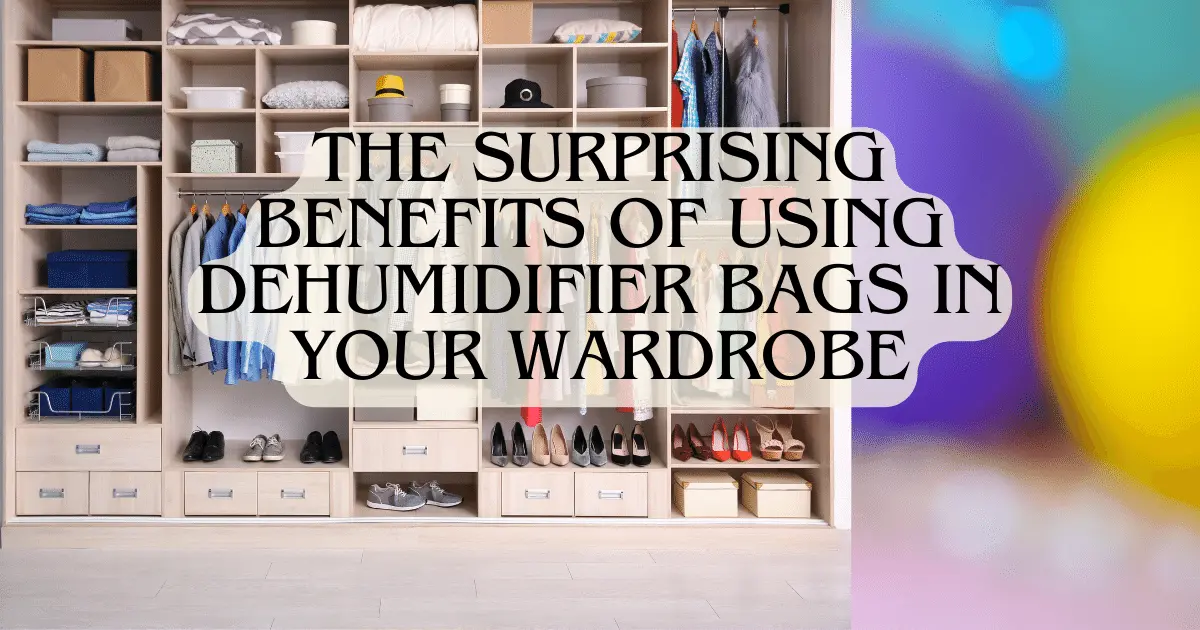 The Surprising Benefits of Using Dehumidifier Bags in Your Wardrobe